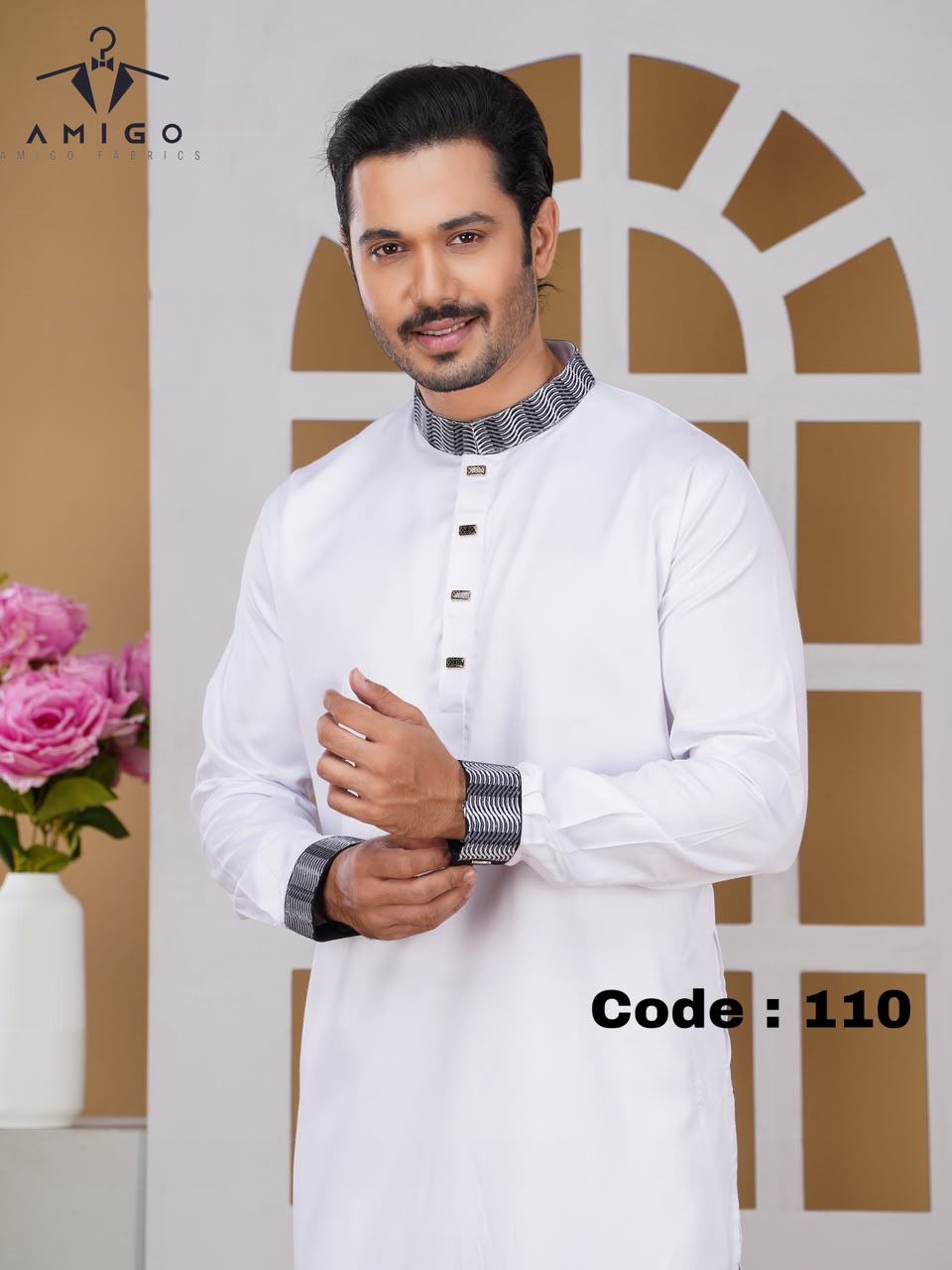 Caf Hata 100 % Cotton white code 110